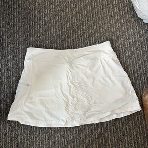 Beach House Pure White Athletic Skirt